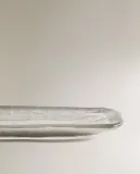 Zara Home блюдо сервировочное из стекла, цвет золотой, 31 см — фото 2
