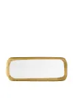 Zara Home блюдо сервировочное из стекла, цвет золотой, 31 см — фото 8