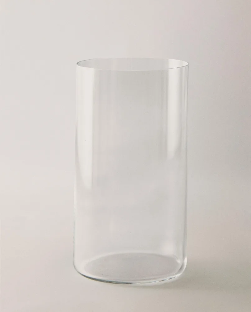 Zara Home стакан из стекла, цвет прозрачный, 14 см