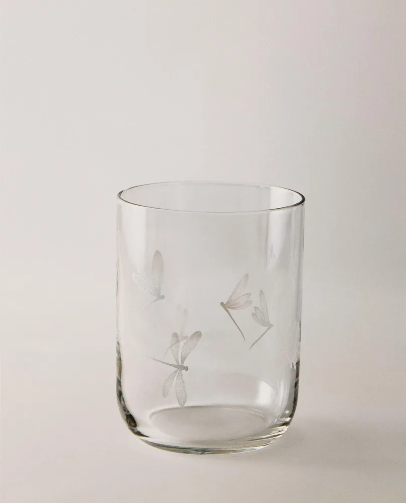 Zara Home стакан из стекла, цвет белый, 9.8 см