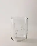 Zara Home стакан из стекла, цвет белый, 9.8 см — фото 1