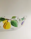 Zara Home блюдо сервировочное из стекла, цвет разноцветный, 24 см — фото 3