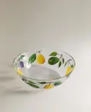 Zara Home блюдо сервировочное из стекла, цвет разноцветный, 24 см — фото 8