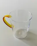 Zara Home чашка из боросиликатного стекла, цвет зелёный, 10.5 см — фото 1
