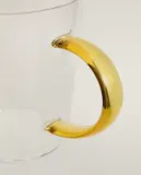 Zara Home чашка из боросиликатного стекла, цвет зелёный, 10.5 см — фото 4