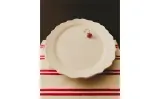 Zara Home блюдо сервировочное из фаянса, цвет бежевый, 40 см — фото 2