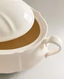 Zara Home блюдо сервировочное из фаянса, цвет бежевый, 35.5 см — фото 8