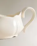 Zara Home блюдо сервировочное из фаянса, цвет бежевый, 22 см — фото 7