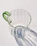 Zara Home чашка из боросиликатного стекла, цвет зелёный, 12.5 см — фото 1
