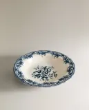 Zara Home тарелка глубокая из фаянса, цвет синий, 23 см · 2460/201 — фото 5