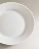 Zara Home тарелка пирожковая из костяного фарфора, цвет белый, 15.2 см — фото 3