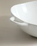 Zara Home блюдо сервировочное из фарфора, цвет белый, 17.3 см — фото 3