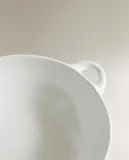 Zara Home блюдо сервировочное из фарфора, цвет белый, 17.3 см — фото 5