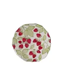Zara Home тарелка десертная из стекла, цвет бордовый, 21 см — фото 7