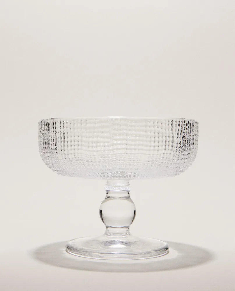 Zara Home бокал из стекла, цвет прозрачный, 12 см