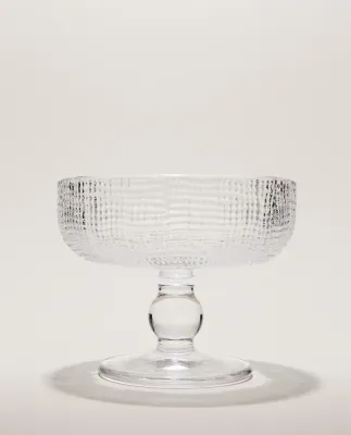 Zara Home бокал из стекла, цвет прозрачный, 12 см