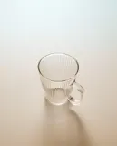 Zara Home чашка из боросиликатного стекла, цвет прозрачный, 10.5 см — фото 3