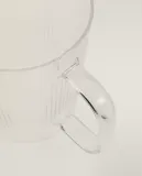 Zara Home чашка из боросиликатного стекла, цвет прозрачный, 10.5 см — фото 7