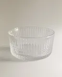Zara Home миска из стекла, цвет прозрачный, 10.5 см — фото 6
