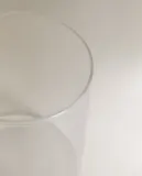 Zara Home чашка из боросиликатного стекла, цвет прозрачный, 12 см — фото 6