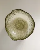 Zara Home блюдо сервировочное из стекла, цвет зелёный, 20.3 см — фото 4