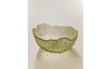 Zara Home блюдо сервировочное из стекла, цвет зелёный, 20.3 см — фото 6