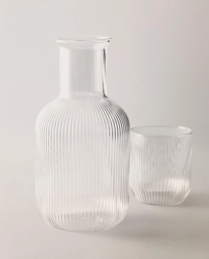 Zara Home кувшин из боросиликатного стекла, цвет прозрачный, 19 см