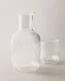 Zara Home кувшин из боросиликатного стекла, цвет прозрачный, 19 см — фото 1