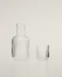 Zara Home кувшин из боросиликатного стекла, цвет прозрачный, 19 см — фото 6