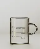 Zara Home чашка из боросиликатного стекла, цвет прозрачный, 6.5 см — фото 1