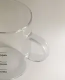 Zara Home чашка из боросиликатного стекла, цвет прозрачный, 6.5 см — фото 8