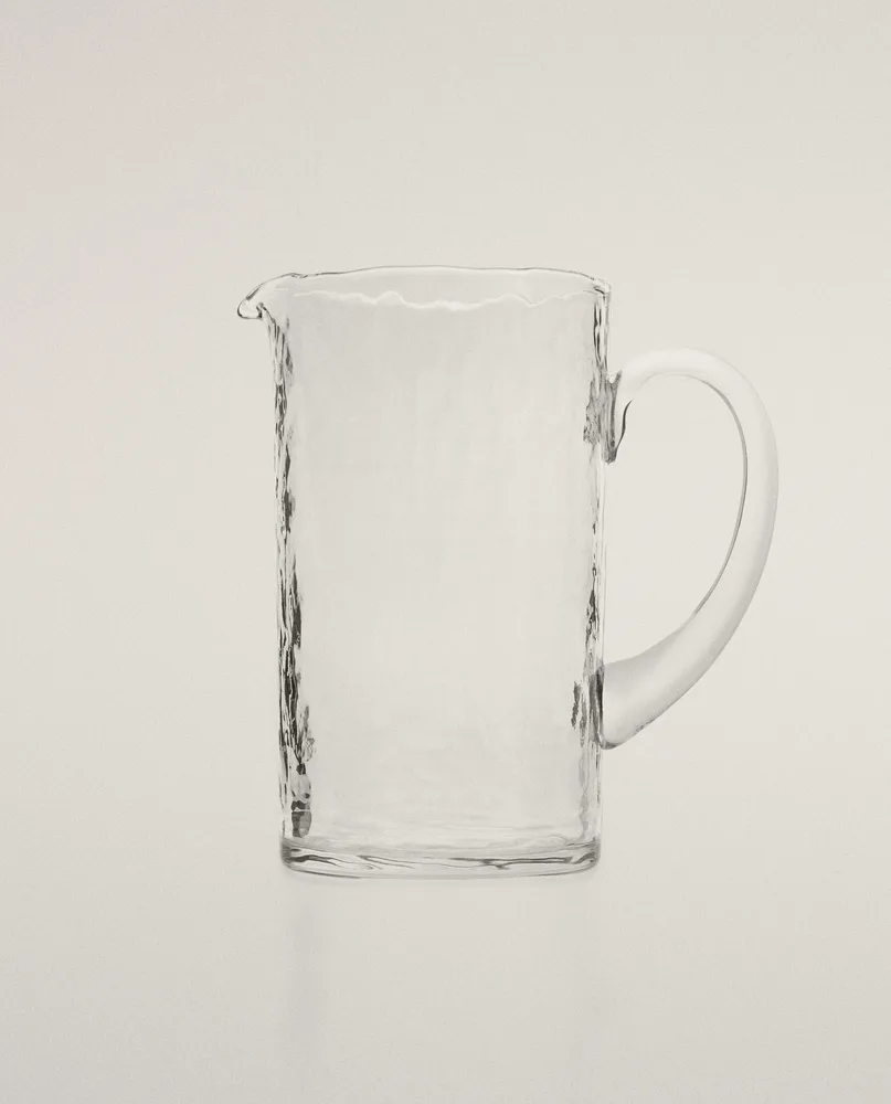 Zara Home кувшин из стекла, цвет прозрачный, 19.5 см