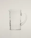 Zara Home кувшин из стекла, цвет прозрачный, 19.5 см — фото 1