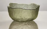 Zara Home миска из стекла, цвет зелёный, 13.3 см — фото 1