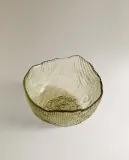 Zara Home миска из стекла, цвет зелёный, 13.3 см — фото 2