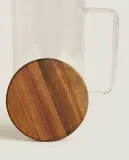 Zara Home кувшин из боросиликатного стекла, цвет прозрачный, 20 см — фото 5