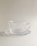 Zara Home стакан из стекла, цвет прозрачный, 10 см · 6289/209 — фото 2