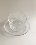 Zara Home стакан из стекла, цвет прозрачный, 10 см · 6289/209 — фото 3