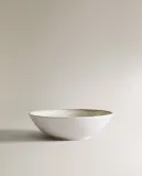 Zara Home миска из каменной керамики, цвет бежевый, 14 см — фото 7