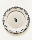 Zara Home тарелка десертная из фаянса, цвет синий, 21.5 см · 8267/202 — фото 7