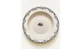 Zara Home тарелка глубокая из фаянса, цвет синий, 23 см · 8267/201 — фото 8