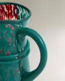 Zara Home кувшин из стекла, цвет бирюзовый, 25.8 см — фото 3