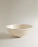 Zara Home миска из фаянса, цвет кремовый, 17 см — фото 6