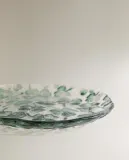 Zara Home тарелка пирожковая из стекла, цвет зелёный, 15 см — фото 2