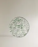 Zara Home тарелка пирожковая из стекла, цвет зелёный, 15 см — фото 3