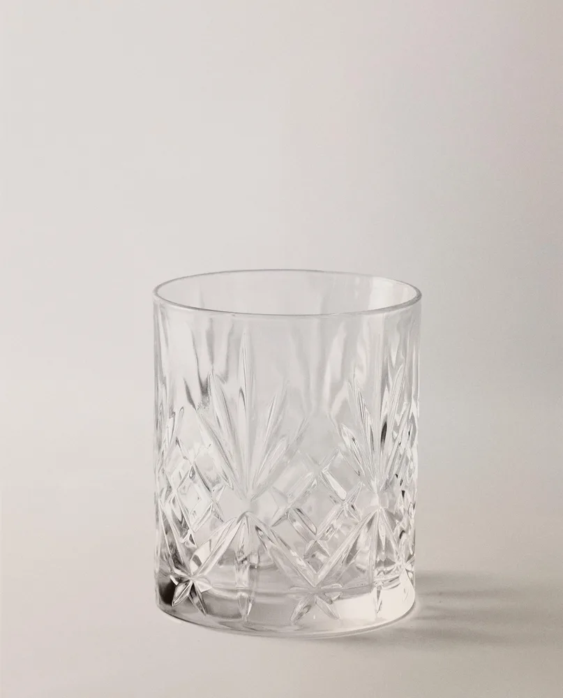 Zara Home стакан из стекла, цвет прозрачный, 9.4 см
