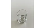 Zara Home чашка из стекла, цвет прозрачный, 6.5 см — фото 2
