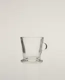 Zara Home чашка из стекла, цвет прозрачный, 6.5 см — фото 6