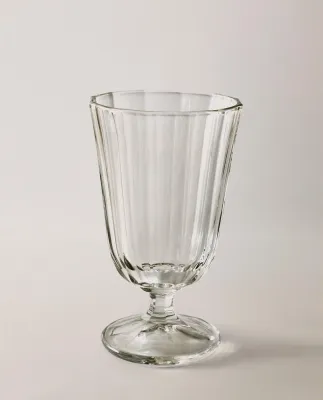 Zara Home бокал из стекла, цвет прозрачный, 13.2 см
