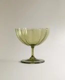 Zara Home миска из стекла, цвет синий, 10.6 см — фото 5